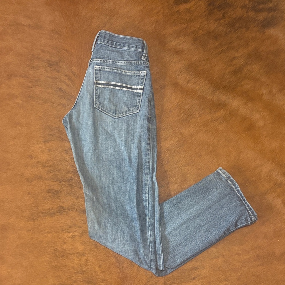 Cinch Men's Light Blue Bootcut Jeans